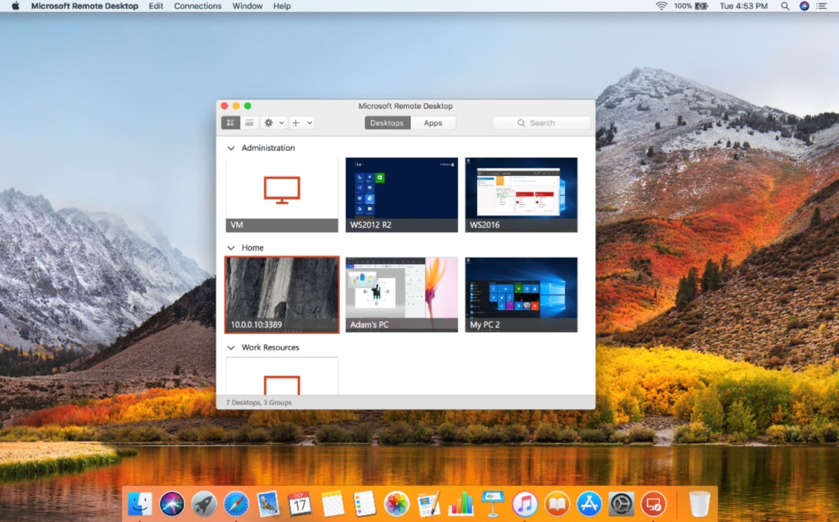 microsoft remote desktop for the mac